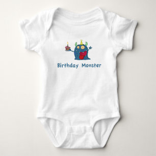 Birthday Monster Baby Bodysuit