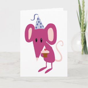 Birthday Mouse Card