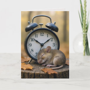 Birthday Mouse Getting Older Humour Card