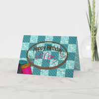 Birthday - Mum - Embroidery