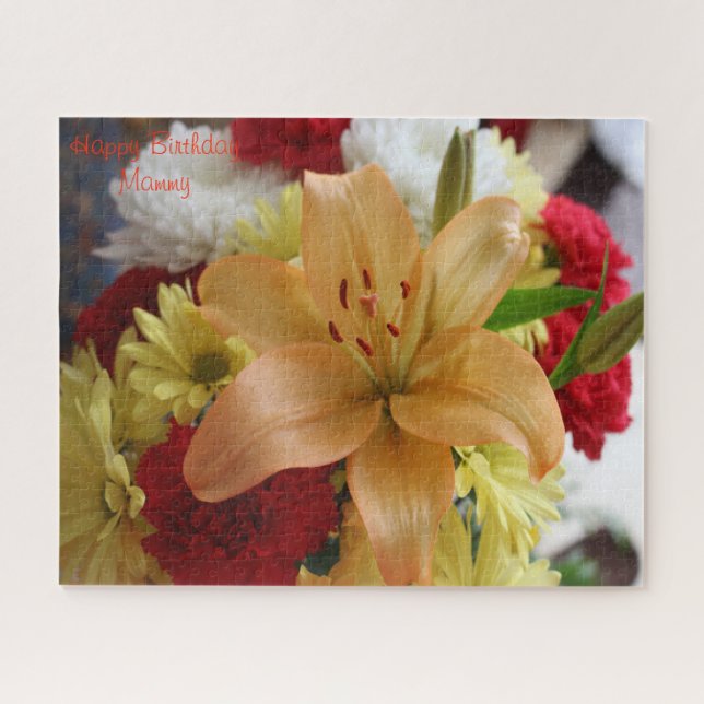 Birthday Mummy. Jigsaw Puzzle (Horizontal)