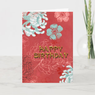 Birthday Mums Card