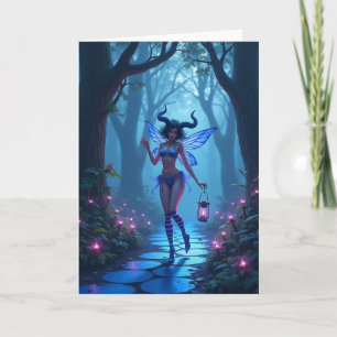 Birthday Mystic Forest Card