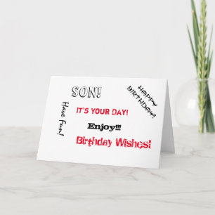 Birthday, Nephew, words for a dad. Card
