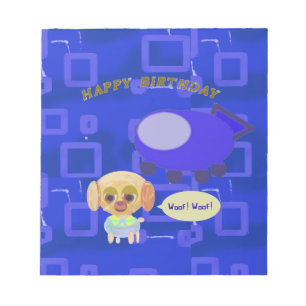 Birthday  notepad