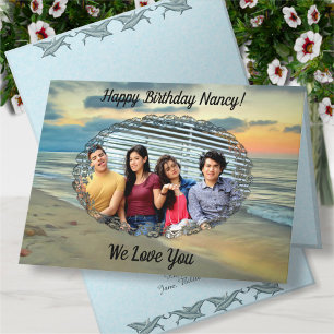 Birthday Ocean Sunset 0735 Card