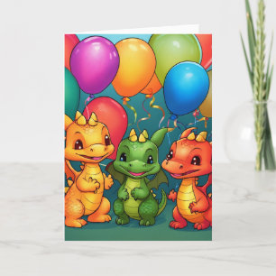 Birthday / or Other Parties- Folded Greeting Card