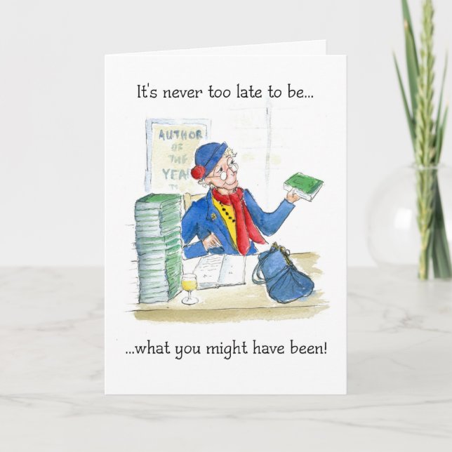 Birthday or Retirement Card (Front)