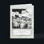 Birthday Over The Hill Card<br><div class="desc">Get a laugh when you send this funny birthday card sure to make someone smile.</div>