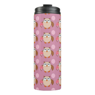 Birthday Owl Thermal Tumbler