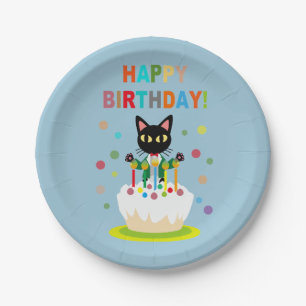 Birthday Paper Plate