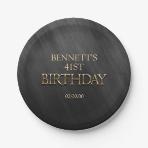 Birthday Paper Plate