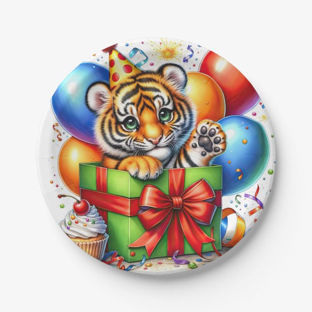 Birthday Paper  Plate (Front)