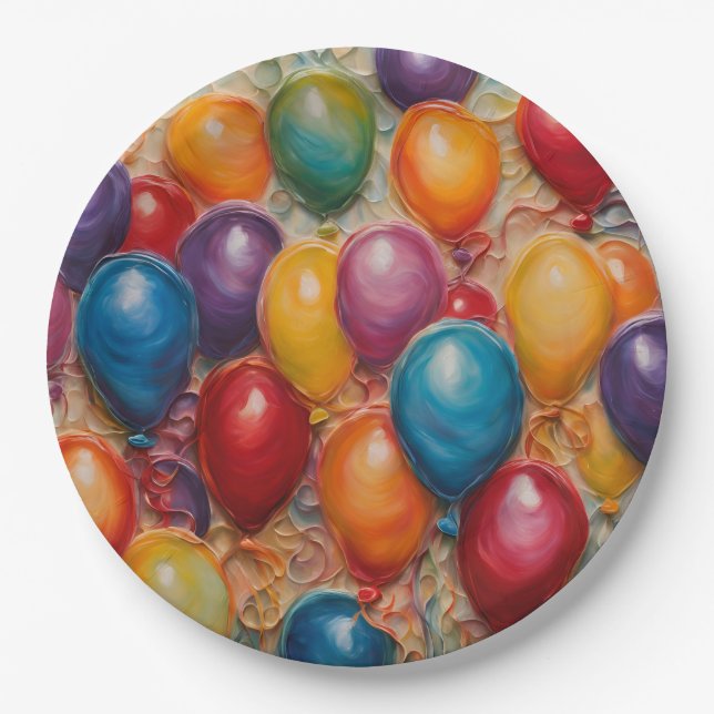 Birthday Paper Plate (Front)