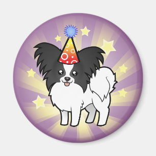 Birthday Papillon Magnet