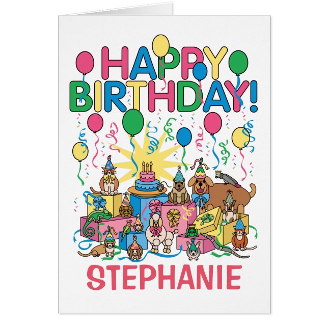 Birthday Party Animals (Front)