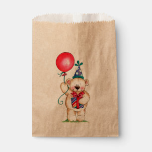 Birthday Party Bear Favour Bag