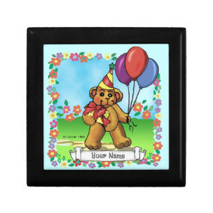 Birthday Party Bear Gift Box