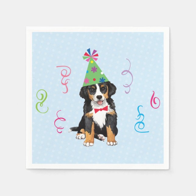 Birthday Party Berner Napkins (Front)