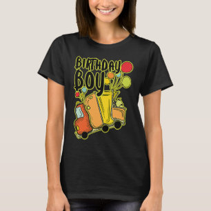 Birthday Party Birthday Boy Garbage Truck  for Tod T-Shirt
