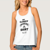 Birthday Party Classy Drinking Shirt Tank Top