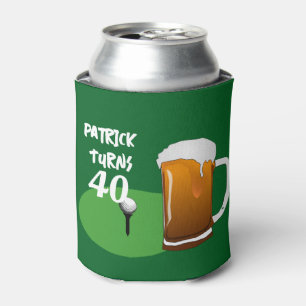 Birthday Party Coolies I Golf Party Favor Can Cool Can Cooler