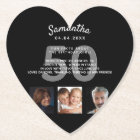 Birthday party custom photo fun facts black white