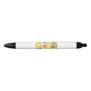 Birthday Party Dad Black Ink Pen