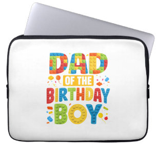 Birthday Party Dad Laptop Sleeve