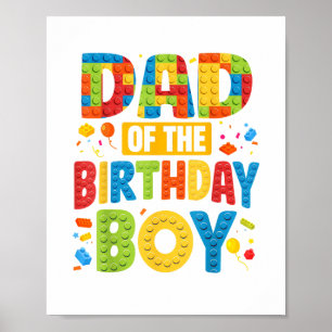 Birthday Party Dad Poster