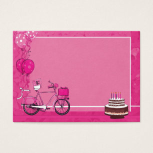 birthday party gift card