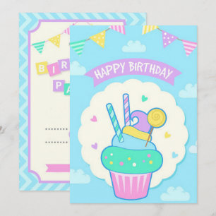 Birthday Party Holiday Card