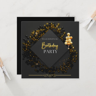 birthday party invitation