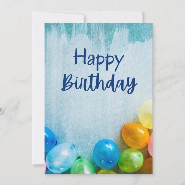 Birthday Party invitation (Front)