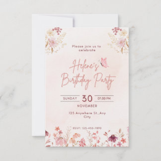Birthday Party Invitation