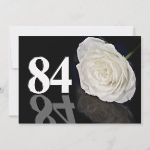 Birthday party invitation 84 years old