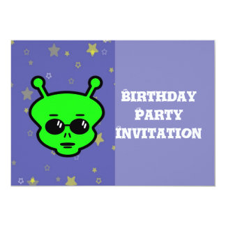 Alien Party Invitations 5