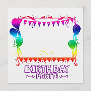 ****BIRTHDAY****  PARTY INVITATIONS