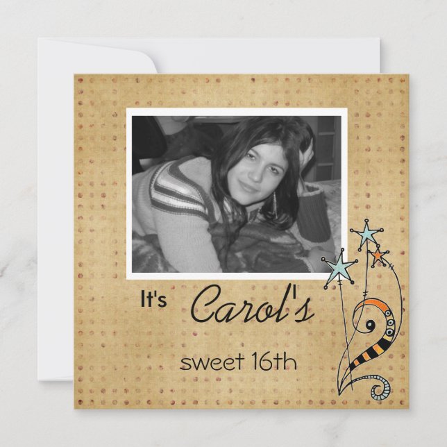 Birthday Party Invite (Front)