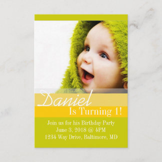Birthday Party Invite | B-Day II |gryl