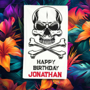 Birthday Party Like A Pirate Banner