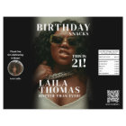 Birthday Party Magazine Cover Chip Bag Wrapper