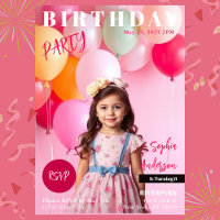 Birthday Party Magazine Cover