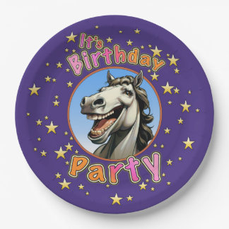 Birthday Party Paper Plate