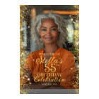 Birthday party photo welcome sign