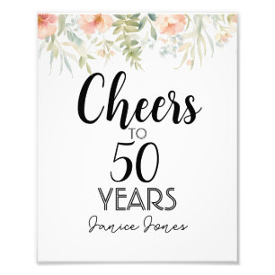 birthday party poster sign chalkboard