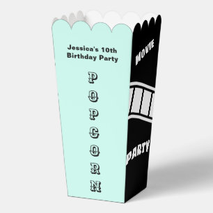 Birthday Party Snack Movie Night Stylish Popcorn Favour Box