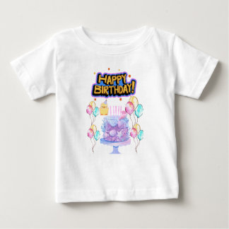 Birthday party Sparkle  Baby Girl t shirt