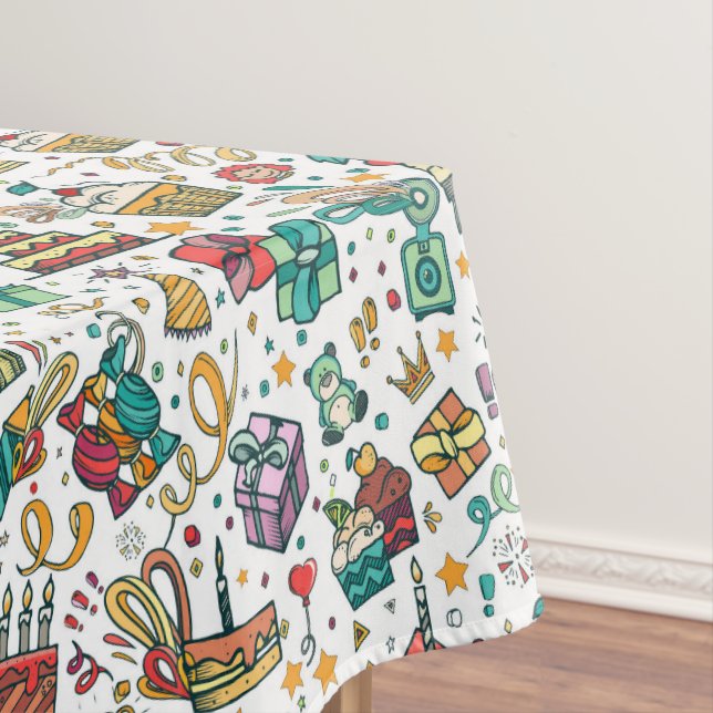 Birthday Party  Tablecloth (In Situ)