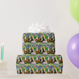 Birthday Party With Party Guinea Pigs, Birthday Wrapping Paper